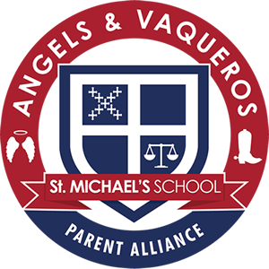 St Michael's Angels & Vaqueros Logo